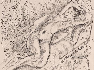 Henri Matisse (d’après), Nu sur chaise de repos, sérigraphie 2