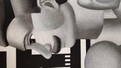 Fernand Léger (d’après), Le Mécanicien, sérigraphie sur Arches 2/50 2