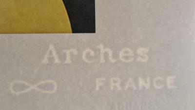 Fernand Léger (d’après), Le Mécanicien, sérigraphie sur Arches 2/50 2