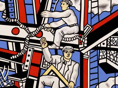 Fernand Léger (d’après), Les anciens constructeurs, sérigraphie sur Arches -1/50 2