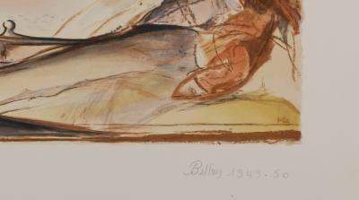 BALTHUS : Naples et le Vésuve - Lithographie originale signée 2