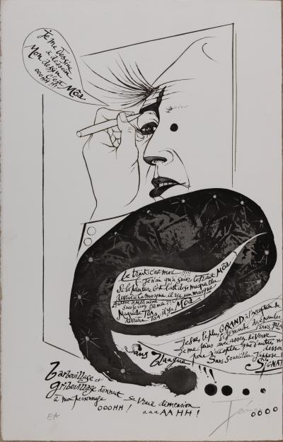 Pierre-Yves TREMOIS : Moâ Le clown - Lithographie originale signée 2