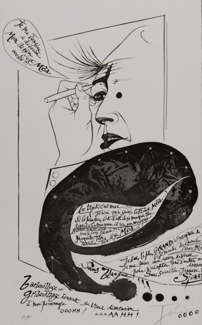Pierre-Yves TREMOIS : Moâ Le clown - Lithographie originale signée 2
