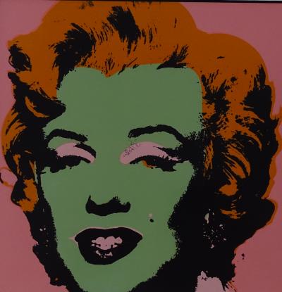 Andy Warhol - Marilyn 1987 - Sérigraphie en couleurs