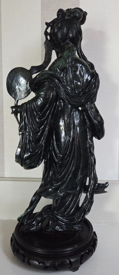 Chine - Jade de Chine - XXème - Statuette en pierre dure 2