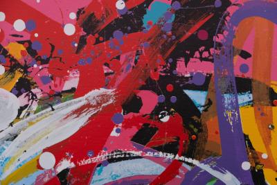 JONONE: Pink - Original signed silkscreen print 2