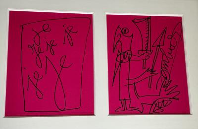 Robert Combas - Je je je ... - 20016 - Dessin au feutre - Signé 2