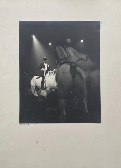 Marcel Bovis - Cirque Medrano, Paris, 1933 - Tirage argentique 2