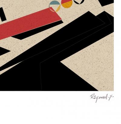 Thierry CORPET (Raymond X) - Alistro I , 2022 - Sérigraphie signée et numérotée 2