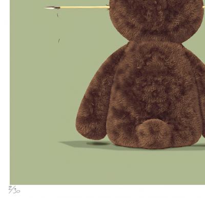 Mr STRANGE - Teddy Adventures I, 2021 - Sérigraphie originale signée et numérotée 2
