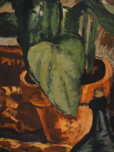 André DUNOYER DE SEGONZAC - Nature morte au panier, Lithographie signée 2