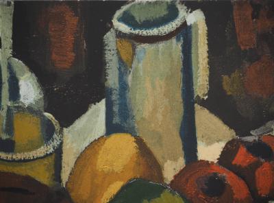 André DERAIN : Café et fruits (Hommage à Cézanne), Lithographie 2