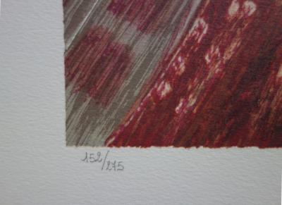 Nancy DELOUIS : Nu de dos - Lithographie originale signée 2