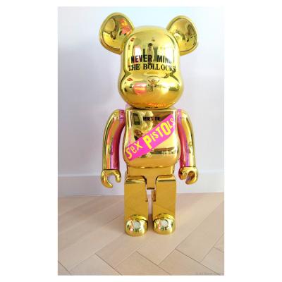 BE@RBRICK  - Medicom Toy  Sex Pistols - Never Mind The Bollocks -  Chrome Ver. 1000% 2