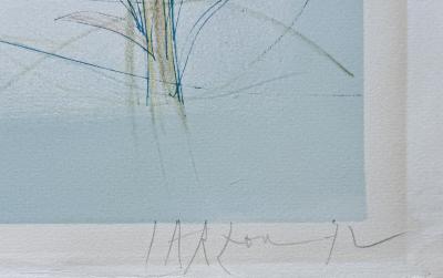 Jean Carzou - Woman with a Boat, signed and numbered lithograph 2