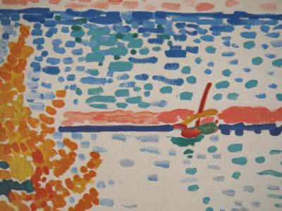 André DERAIN : Port de Collioure fauve, Lithographie signée 2