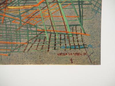 Maria Helena VIEIRA DA SILVA : Composition, Héliogravure signée 2