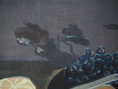 André DERAIN : Nature morte de nuit, Lithographie signée 2