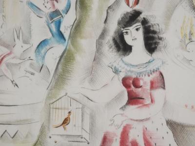 Mily POSSOZ : La fête foraine - Gravure originale signée 2