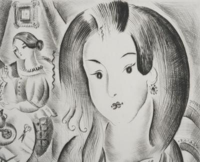 Mily POSSOZ : La sérénité - Gravure originale signée 2