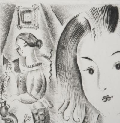 Mily POSSOZ : La sérénité - Gravure originale signée 2