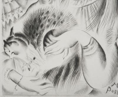Mily POSSOZ : La sérénité - Gravure originale signée 2