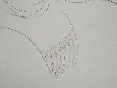 Mily POSSOZ : Le papillon - Gravure originale signée 2