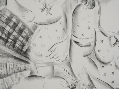 Mily POSSOZ : La fleuriste - Gravure originale signée 2