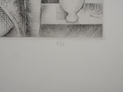 Mily POSSOZ : Fontenay sous bois - Gravure originale signée 2