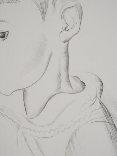 Mily POSSOZ : Le garçonnet - Gravure originale signée 2