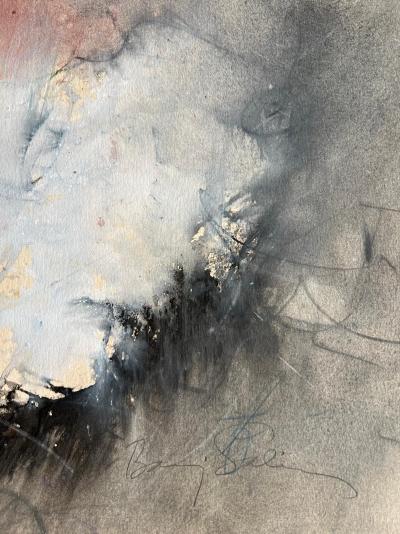 Baruj Salinas - Cloud Incursion, techniques mixtes sur papier - 1983 2