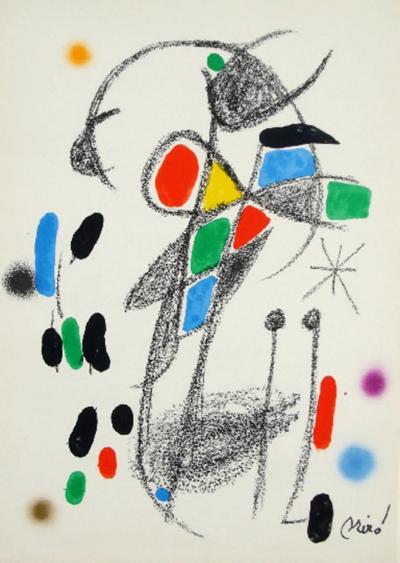 Joan MIRO - Maravillas con variaciones acrosticas 18 - Lithographie originale