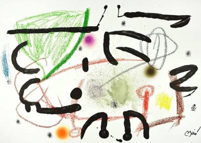 Joan MIRO (1893 - 1983) Maravillas con variaciones acrosticas 15, 1975 2
