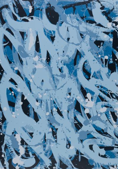 JONONE : Bleu Horizons - Sérigraphie originale signée 2
