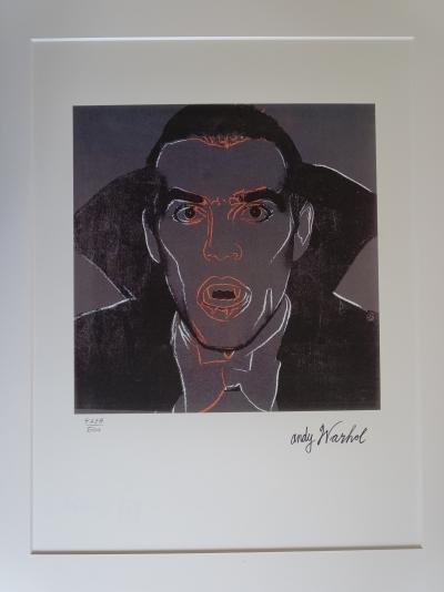 Andy Warhol (d'après) , Dracula , Lithographie 2