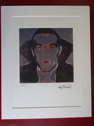 Andy Warhol (d'après) , Dracula , Lithographie 2