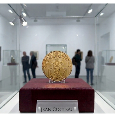 Jean Cocteau - medallion, silver 2