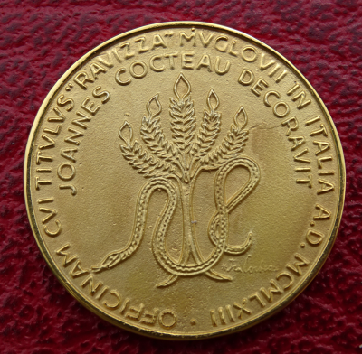 Jean Cocteau - medallion, silver 2