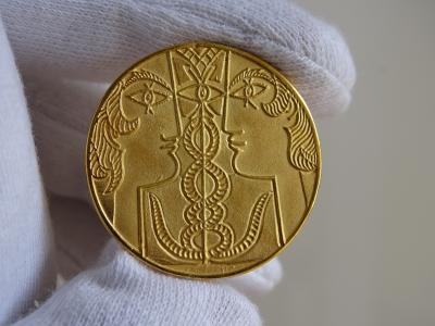 Jean Cocteau - medallion, silver 2