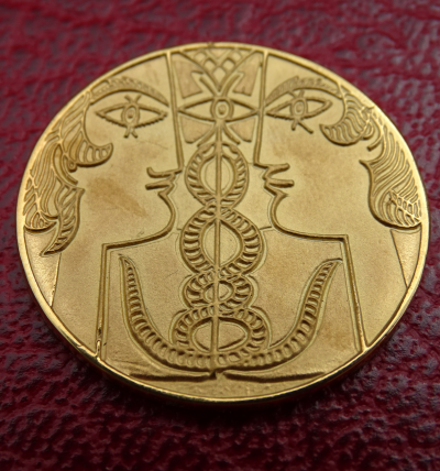 Jean Cocteau - medallion, silver 2
