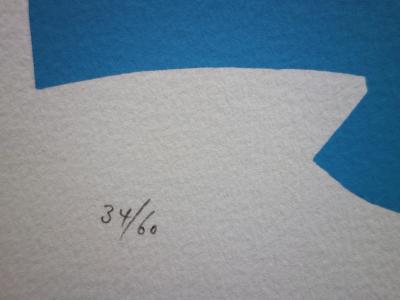 Jean COULOT : Amitié, Sérigraphie originale signée 2