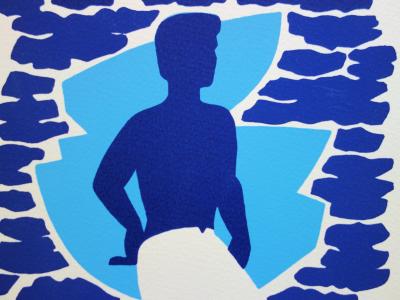 Jean COULOT : Face à la Mer, Sérigraphie originale signée 2