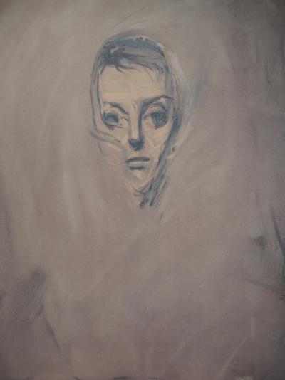 Nasser ASSAR : Soir, Isabelle, Lithographie originale signée 2