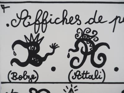 Robert COMBAS : A-Fish d’ART(tiste), Sérigraphie originale signée 2