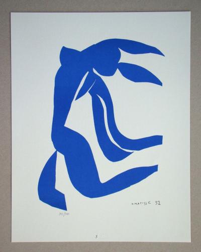 Henri MATISSE (after) - La Chevelure, 1978 - Limited edition lithograph signed and numbered 2