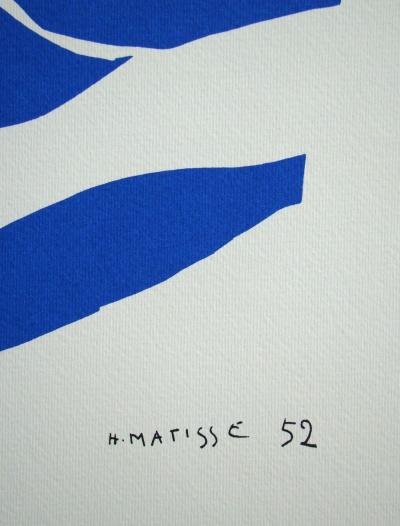 Henri MATISSE (after) - La Chevelure, 1978 - Limited edition lithograph signed and numbered 2