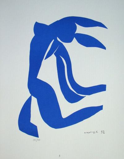 Henri MATISSE (after) - La Chevelure, 1978 - Limited edition lithograph signed and numbered 2