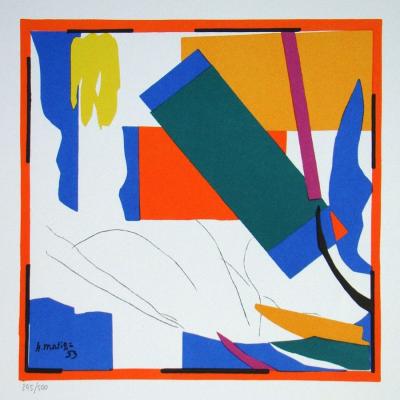 Henri MATISSE (after) - Souvenirs d'Océanie, 1978 - Limited edition serigraphy signed and numbered 2