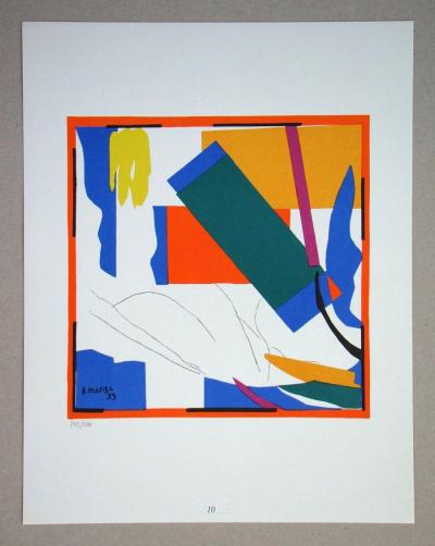 Henri MATISSE (after) - Souvenirs d'Océanie, 1978 - Limited edition serigraphy signed and numbered 2