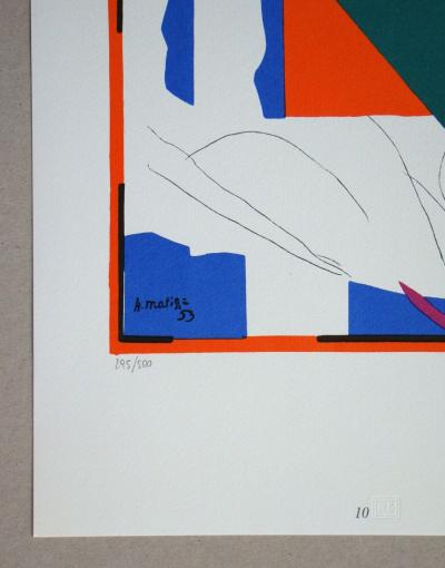 Henri MATISSE (after) - Souvenirs d'Océanie, 1978 - Limited edition serigraphy signed and numbered 2